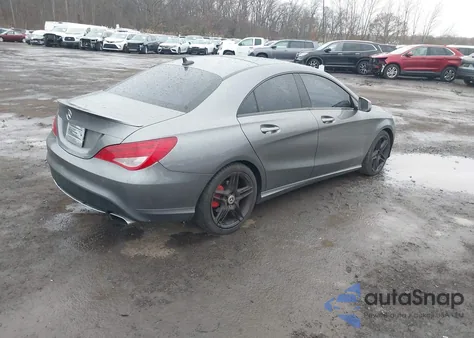 2014 Mercedes-Benz Cla 250 z USA, uszkodzony, nr VIN WDDSJ4EB1EN123975